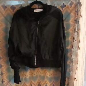 Black Bomber Jacket